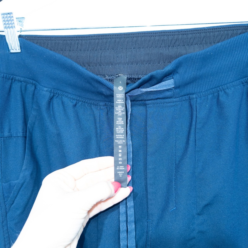 New Lululemon True Navy ABC Warpstreme Joggers Size Large - Picture 9 of 11